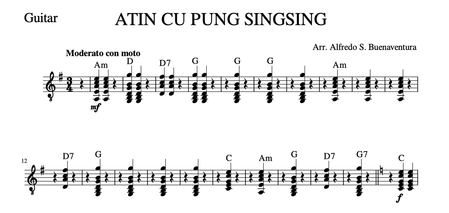 Atin Cu Pung Singsing