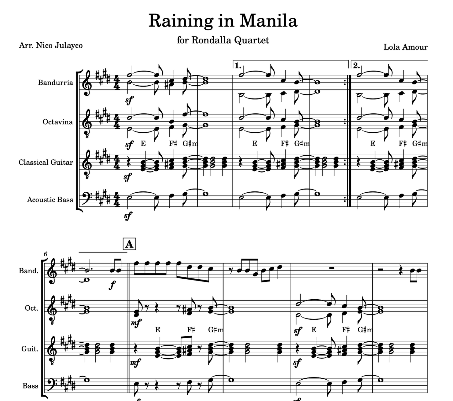 Raining in Manila (Lola Amour)