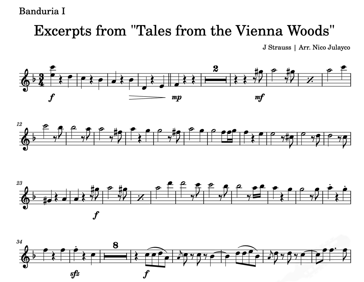 Tales from the Vienna Woods (Excerpt)